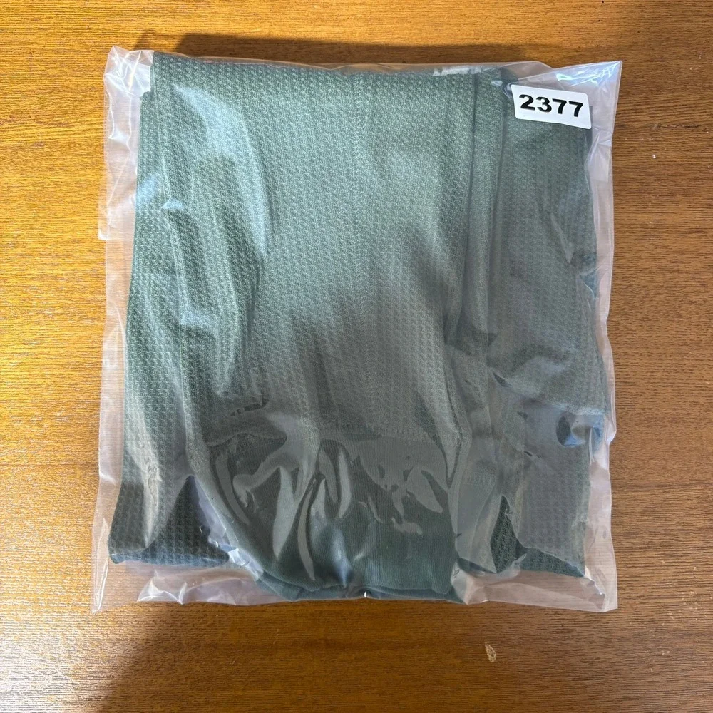 Joe Boxer Mens Olive Green Waffle Knit Thermal Underwear Pants Long Johns Size M